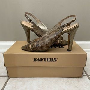 REAL Snakeskin Heels